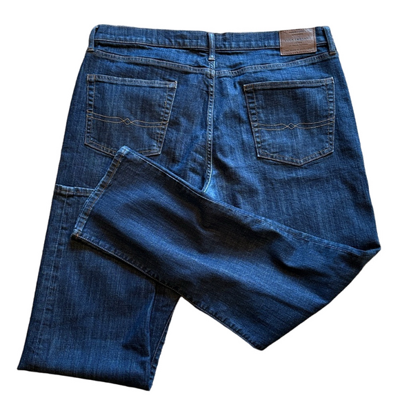 Lucky Brand Mens 40 Dark Wash 363 Straight Leg Jeans - Picture 6 of 6